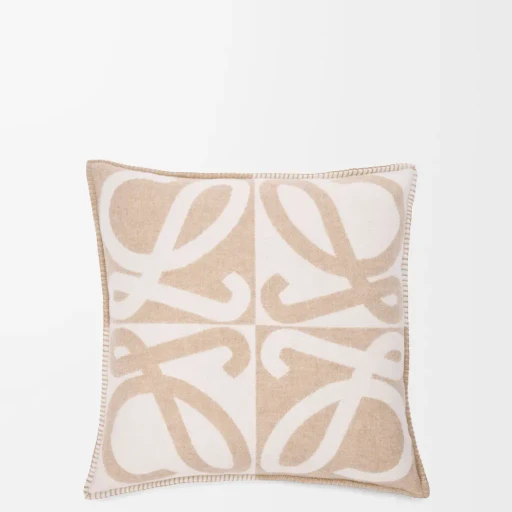 Cushion In Wool And Cashmere