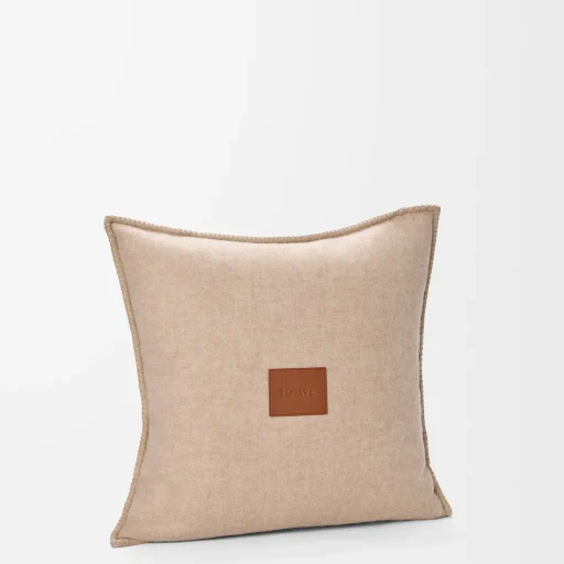 Cushion In Wool And Cashmere