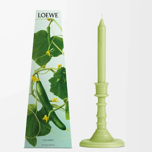 Cucumber Wax Candleholder