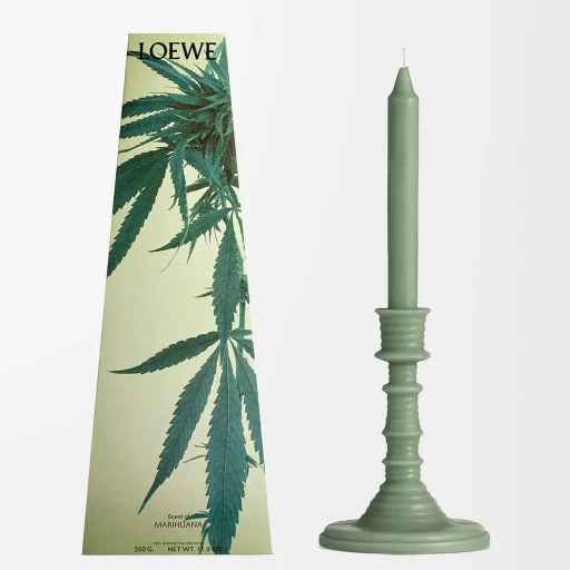 Scent Of Marihuana Wax Candleholder