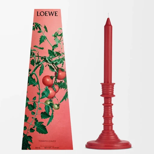 Tomato Leaves Wax Candleholder