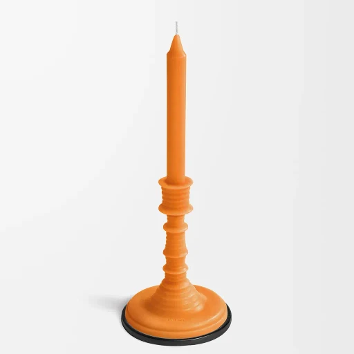 Orange Blossom Wax Candleholder