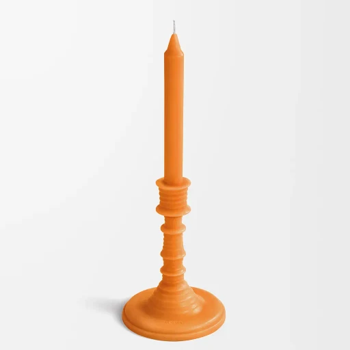 Orange Blossom Wax Candleholder