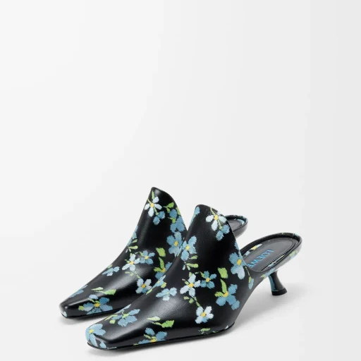 Emily Mule In Printed Lambskin