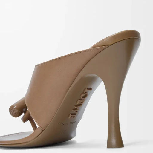 Toggle Sandal In Shiny Smooth Calfskin