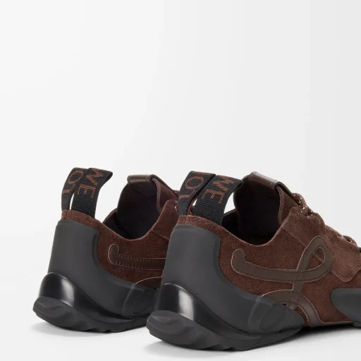 Grip Sneaker In Calfskin Suede
