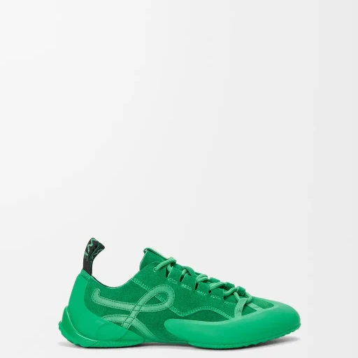 Grip Sneaker In Calfskin Suede