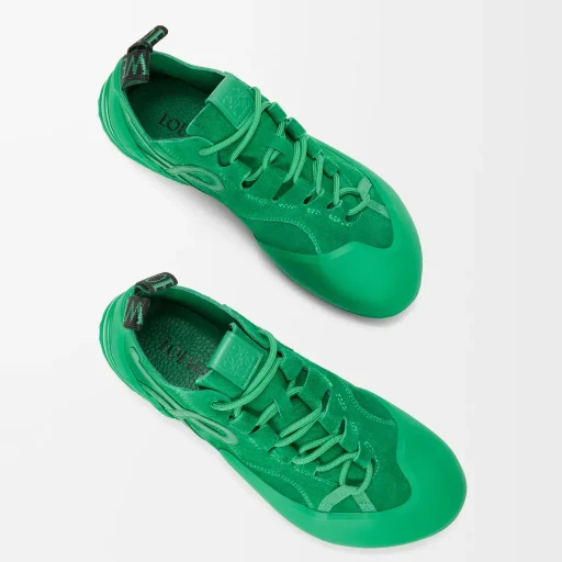 Grip Sneaker In Calfskin Suede