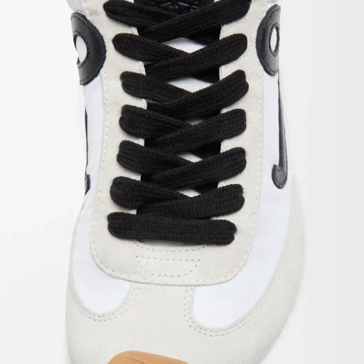 Ballet Runner 2.0 In Nylon And Calfskin