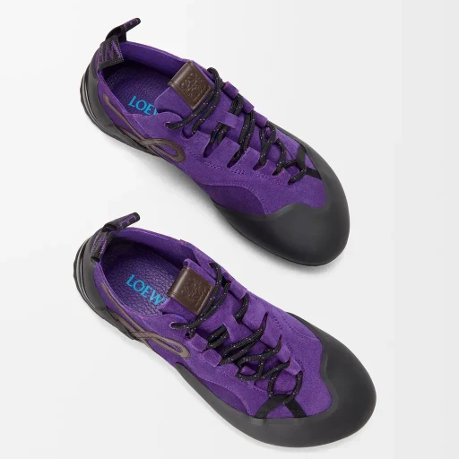 Grip Sneaker In Calfskin Suede