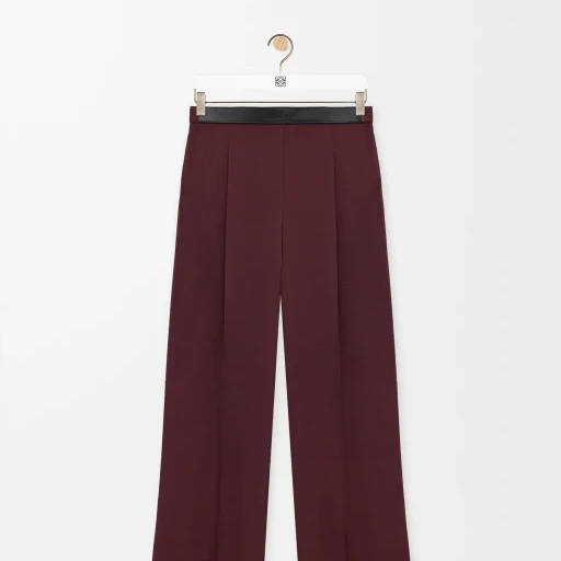 Trousers In Silk