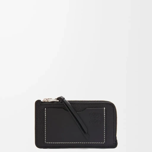 Coin Cardholder In Soft Grained Calfskin