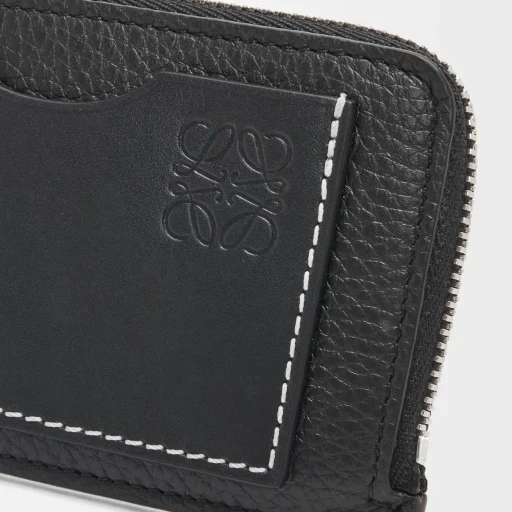 Coin Cardholder In Soft Grained Calfskin