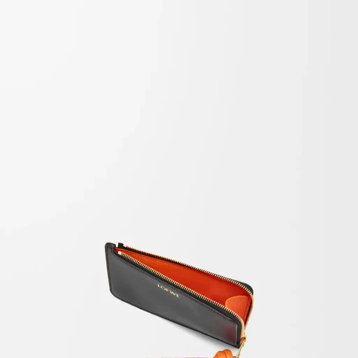 Knot Coin Cardholder In Shiny Nappa Calfskin