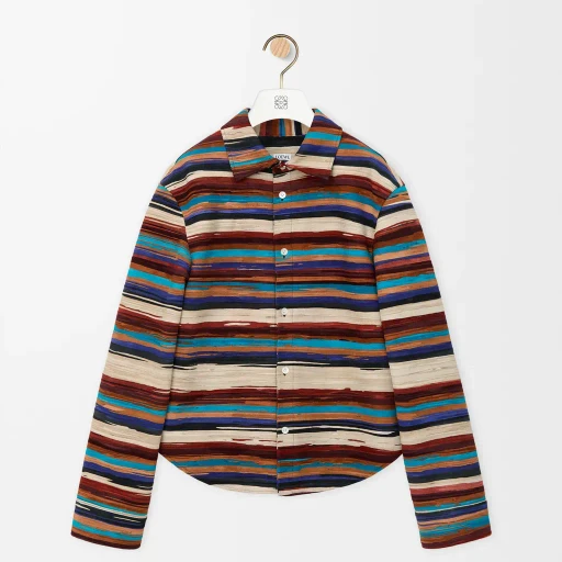 Overshirt In Nubuck Lambskin