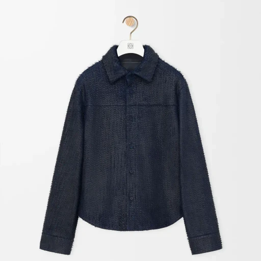 Overshirt In Nappa Lambskin