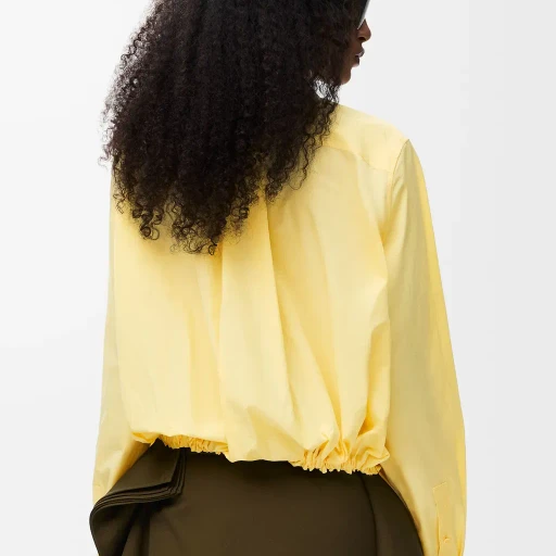 Belted Shirt In Cotton