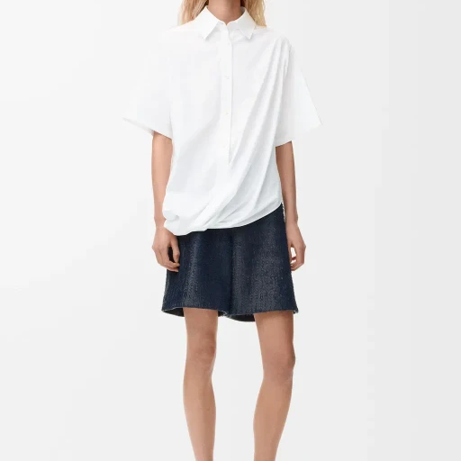 Short Sleeve Shirt In Cotton