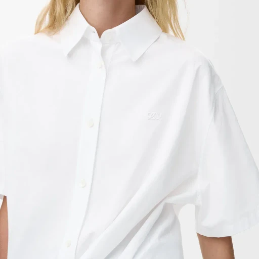 Short Sleeve Shirt In Cotton