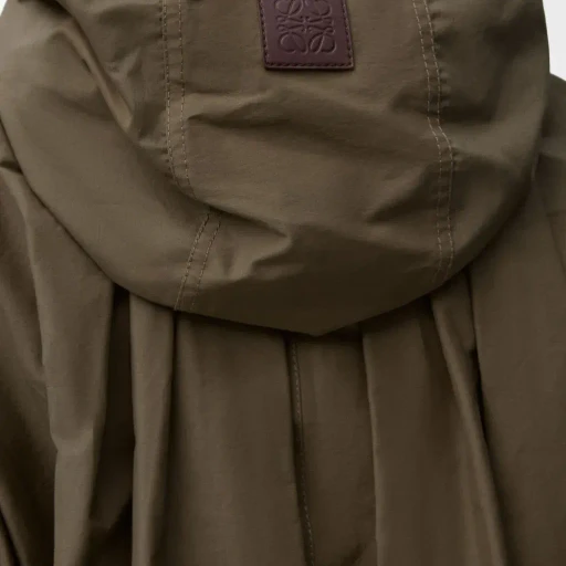 Hooded Jacket In Cotton Blend