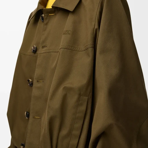 Jacket In Cotton And Silk