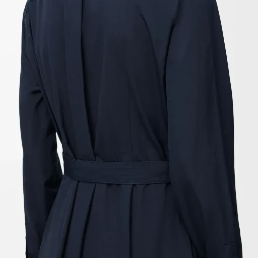 Draped Dress In Cotton