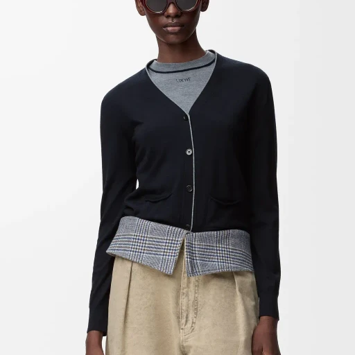 Cardigan In Wool