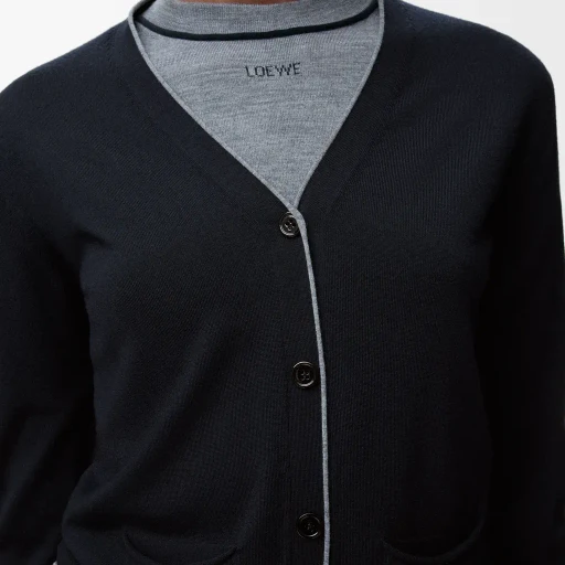 Cardigan In Wool