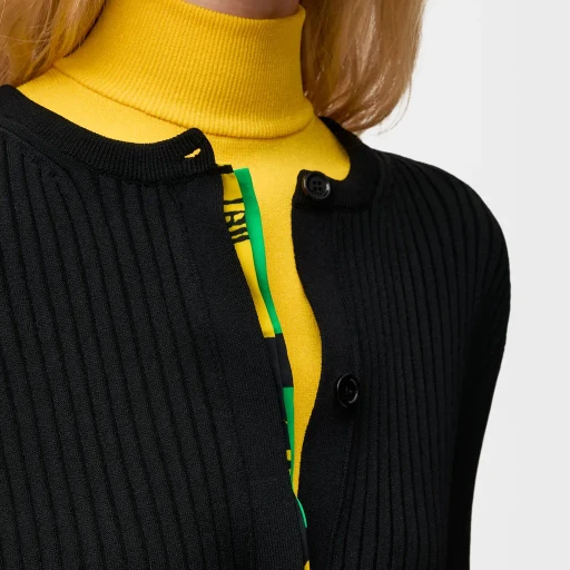Cardigan In Viscose Blend