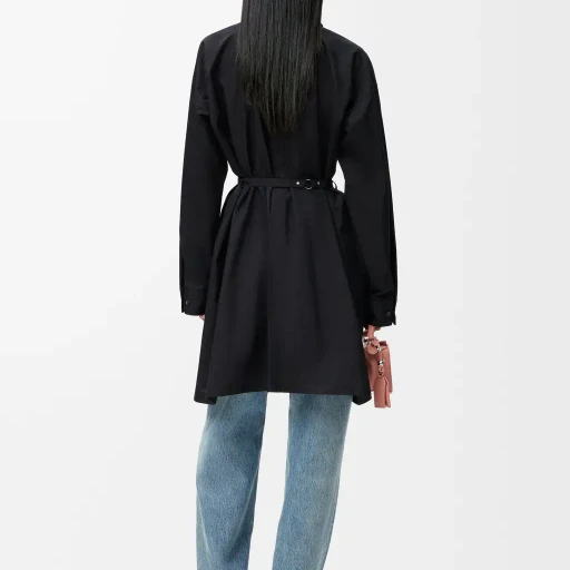 Shirt Dress In Silk And Cotton