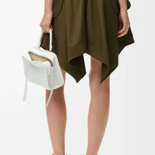 Cargo Skirt In Cotton And Silk