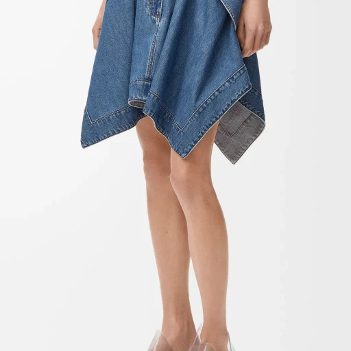 Cargo Skirt In Denim