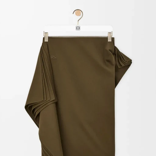 Skirt In Cotton And Silk