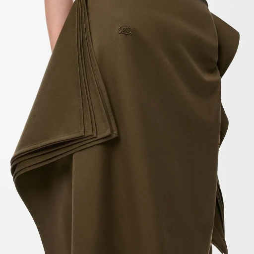 Skirt In Cotton And Silk