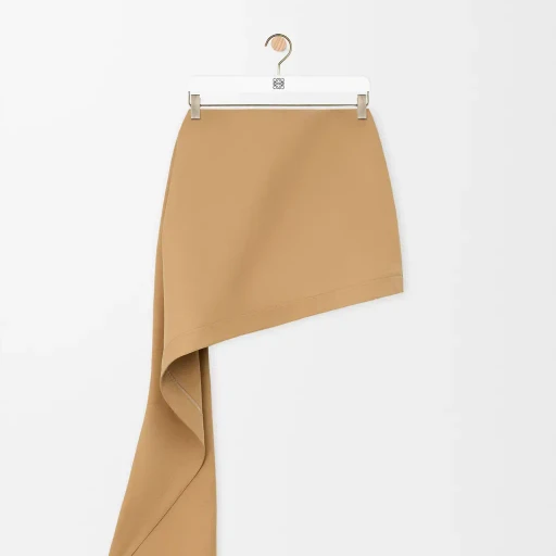 Skirt In Cotton And Silk