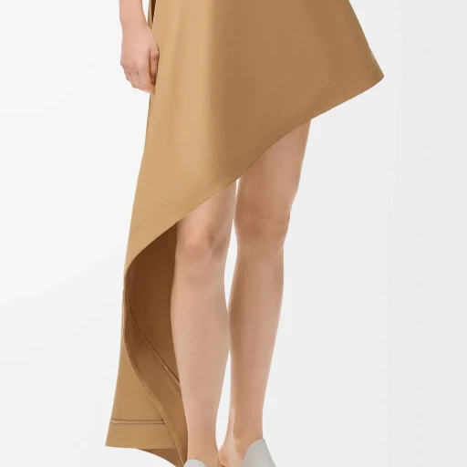 Skirt In Cotton And Silk