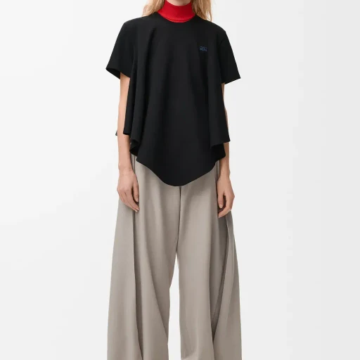Cape T-Shirt In Cotton Blend