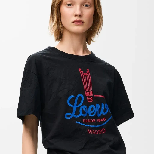 T-Shirt In Cotton Blend