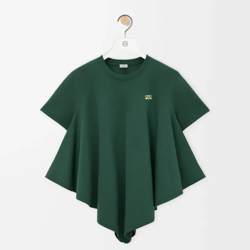 Cape T-Shirt In Cotton Blend