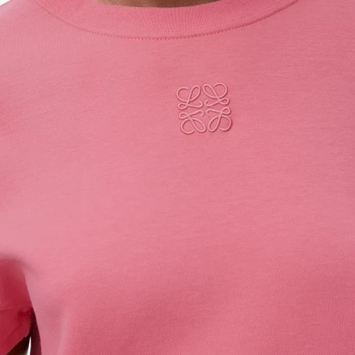 Asymmetric T-Shirt In Cotton Blend