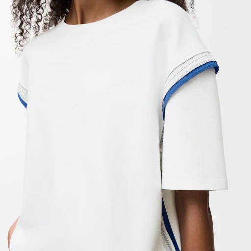 T-Shirt In Cotton Blend