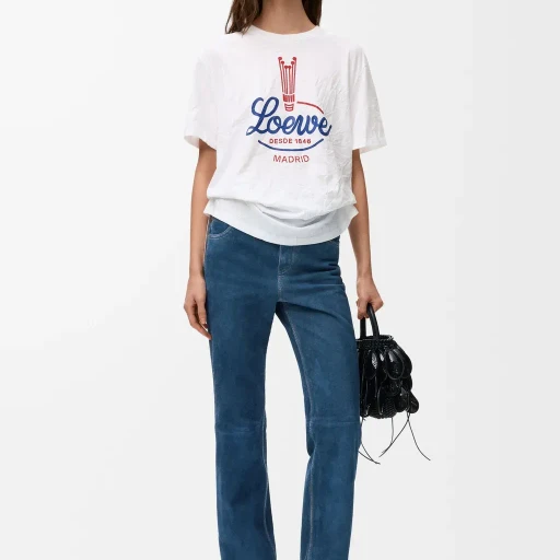 T-Shirt In Cotton Blend