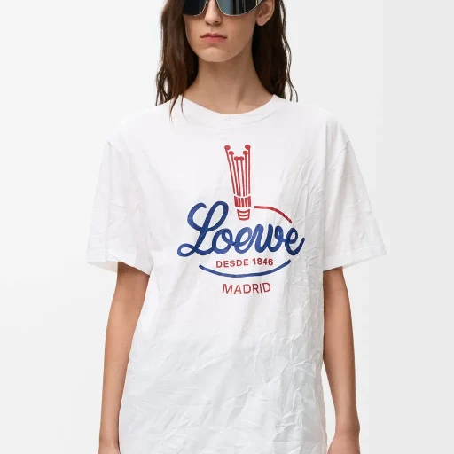 T-Shirt In Cotton Blend