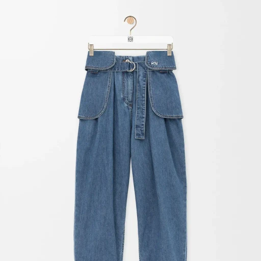 Cargo Jeans In Denim