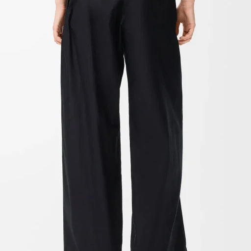 Pyjama Trousers In Silk And Cotton