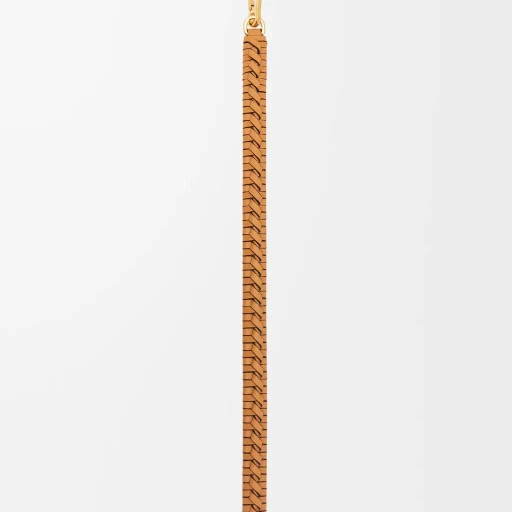 Woven Spiral Strap In Classic Calfskin