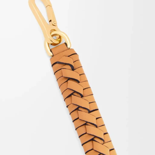 Woven Spiral Strap In Classic Calfskin