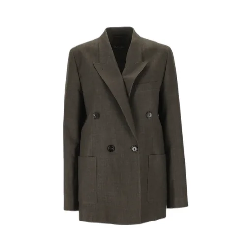 Loro Piana Double-Breasted Tailored Blazer