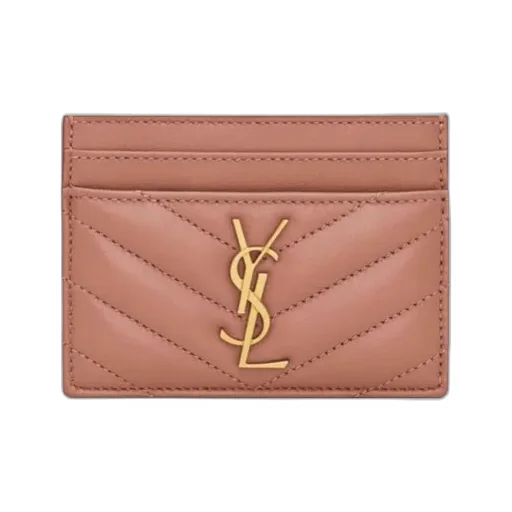 Saint Laurent Cassandre Matelassé Card Case