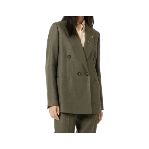 Loro Piana Double-Breasted Tailored Blazer